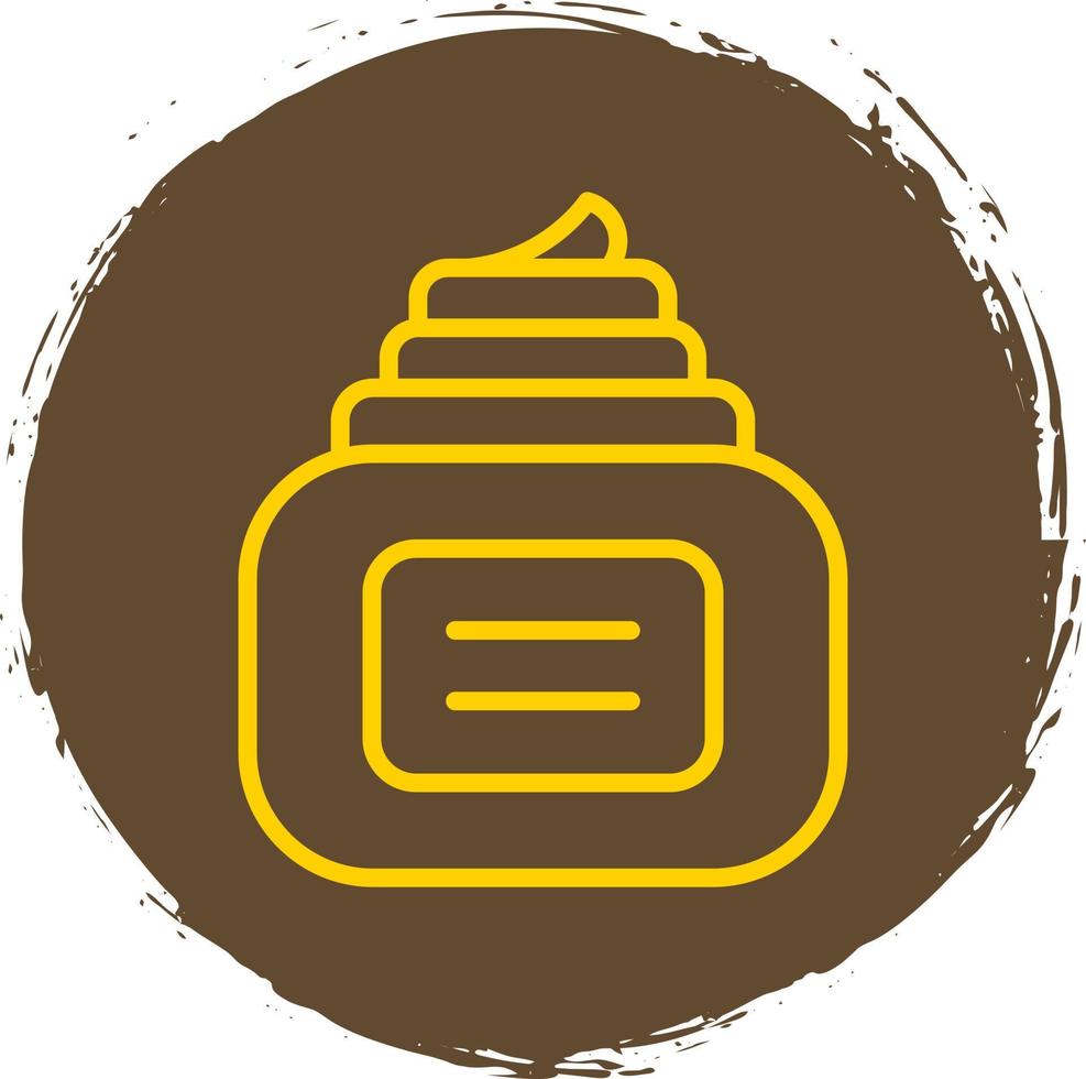 Cream Vector Icon Design