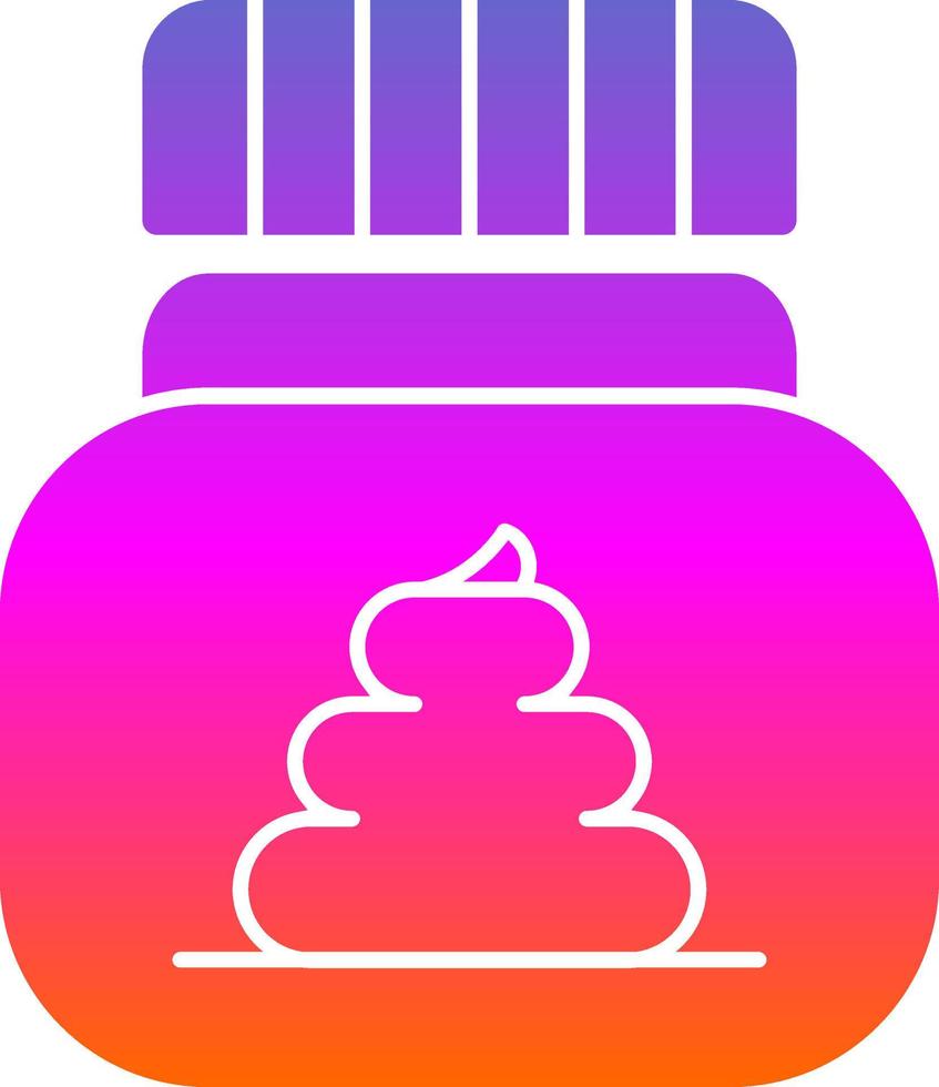 Face Scrub Vector Icon Design
