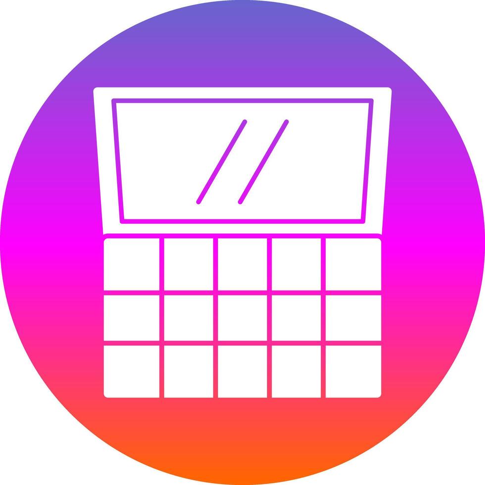 Makeup Palette Vector Icon Design