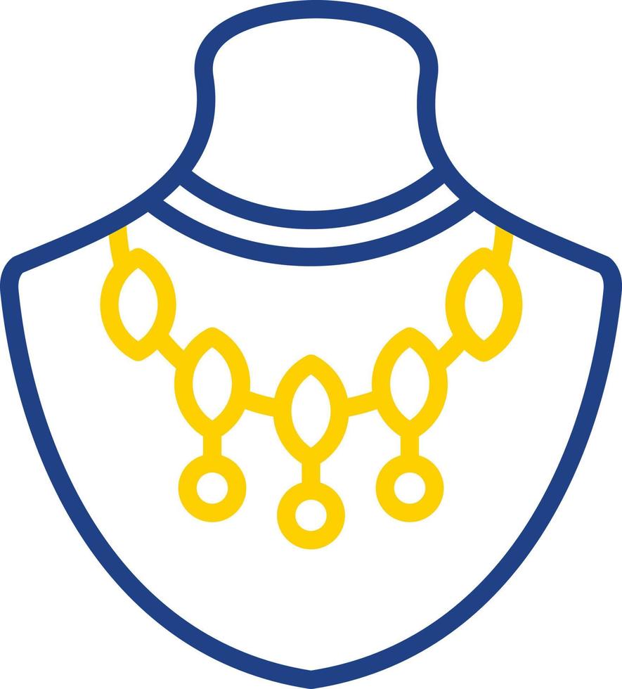 Necklace Vector Icon Design
