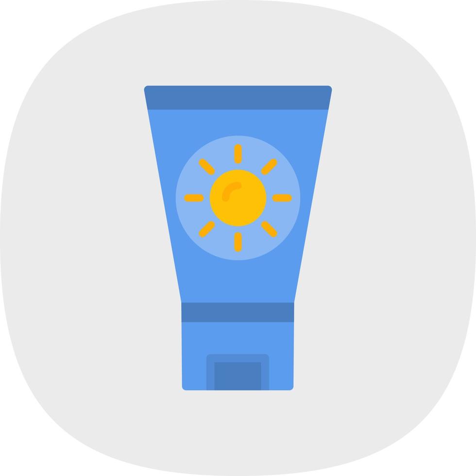 Suncream Vector Icon Design