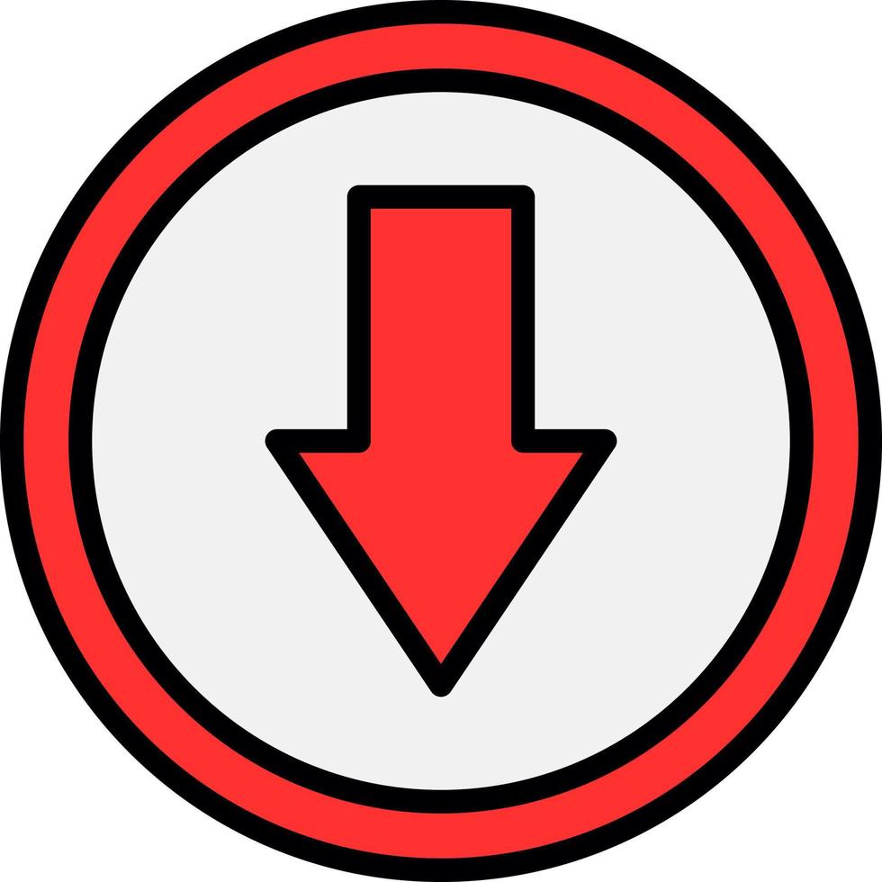 Low Priority Vector Icon Design