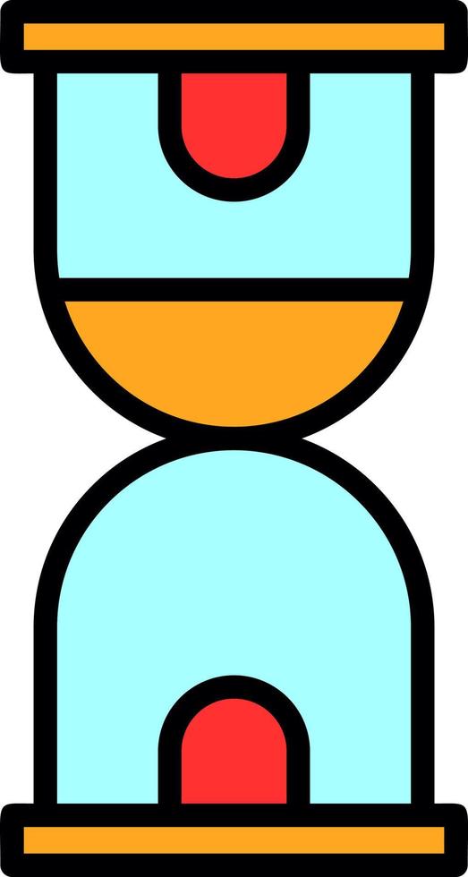 Hourglass Vector Icon Design