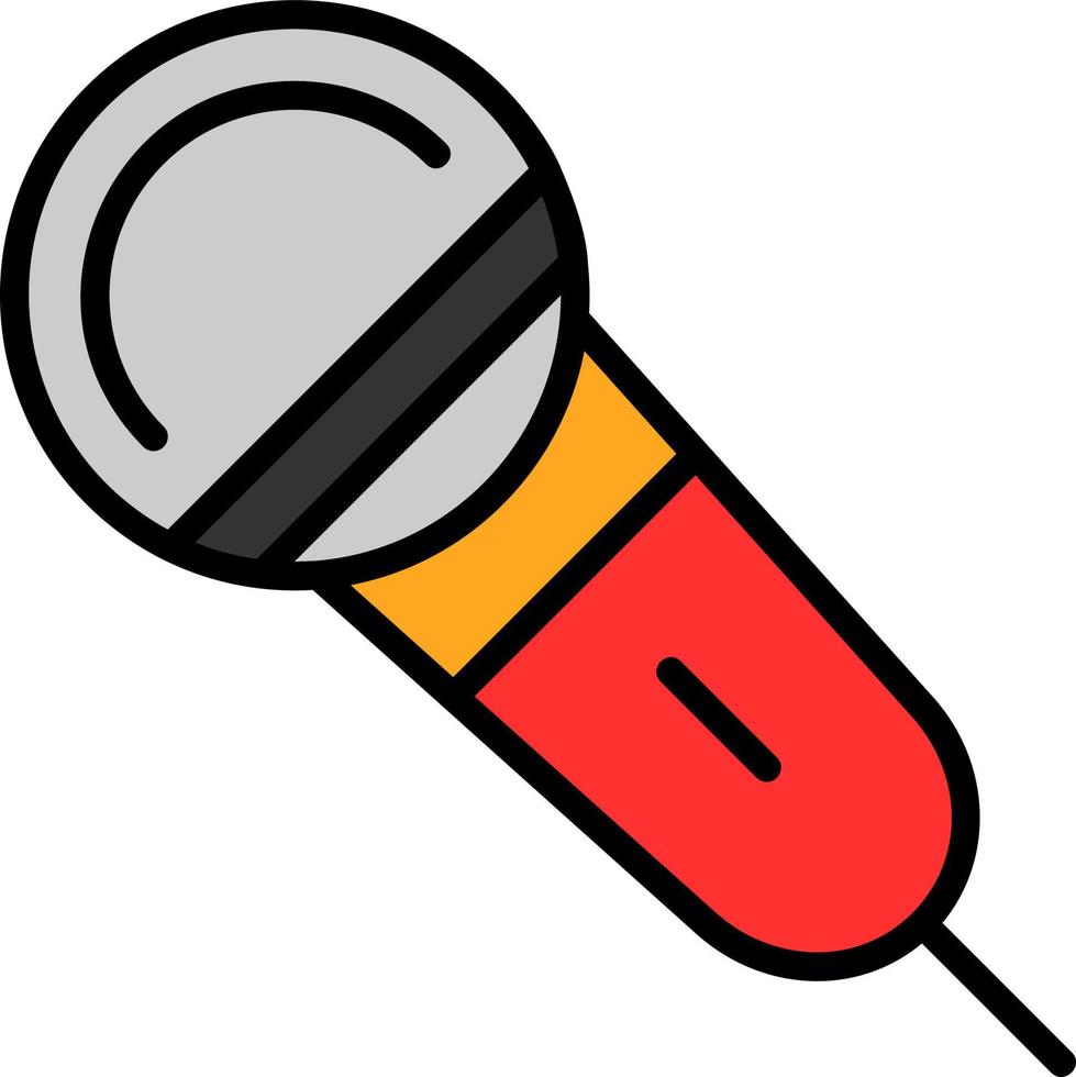 Microphone Vector Icon Design