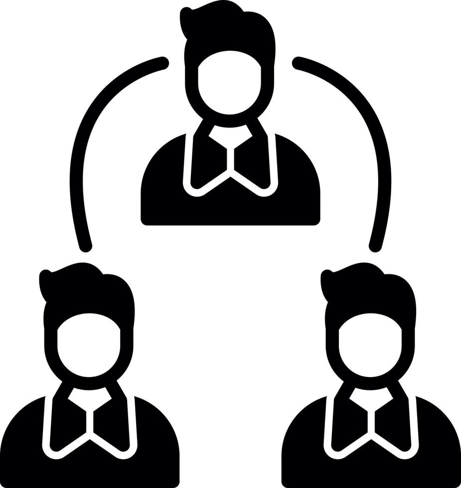 Delegate Vector Icon Design