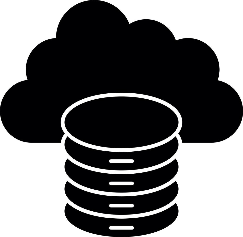 Database Vector Icon Design