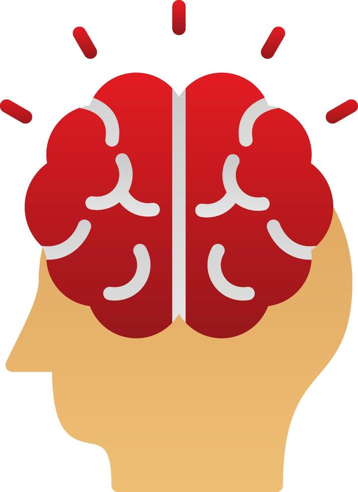 Mental Control Vector Icon Design