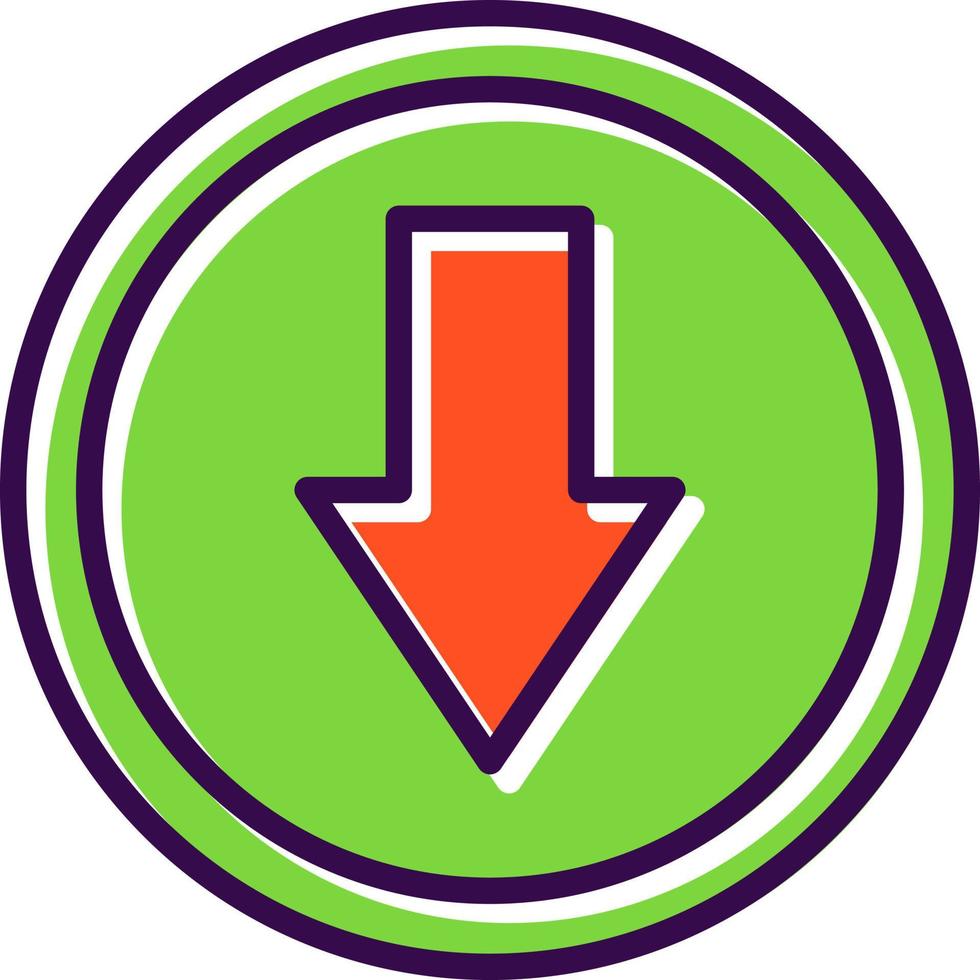 Low Priority Vector Icon Design