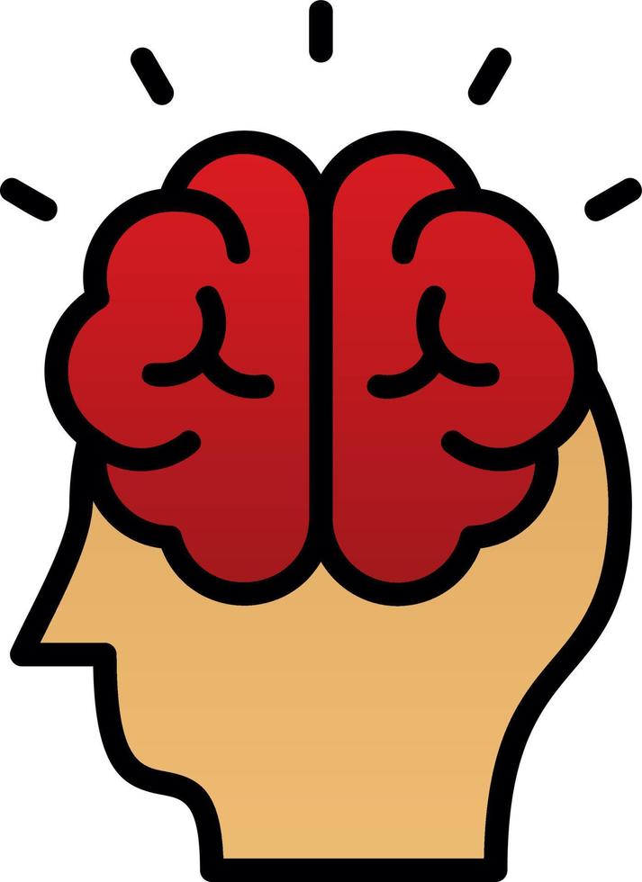 Mental Control Vector Icon Design