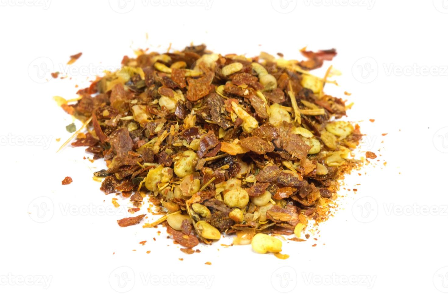 Chili pepper flakes 16389652 Stock Photo at Vecteezy
