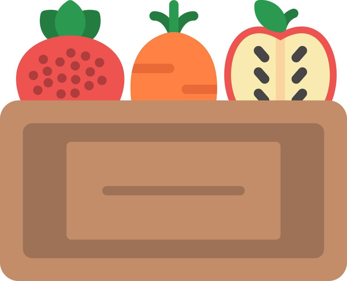 Healthy Food Vector Icon Design