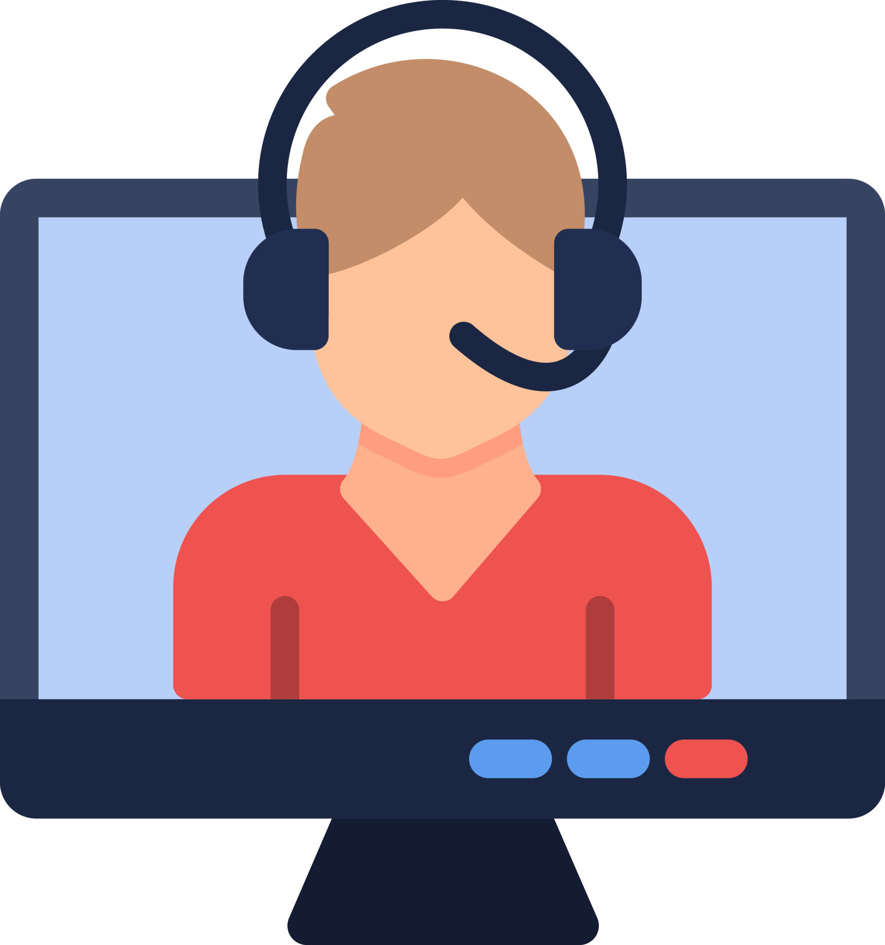 Online Service Vector Icon Design 16389705 Vector Art at Vecteezy