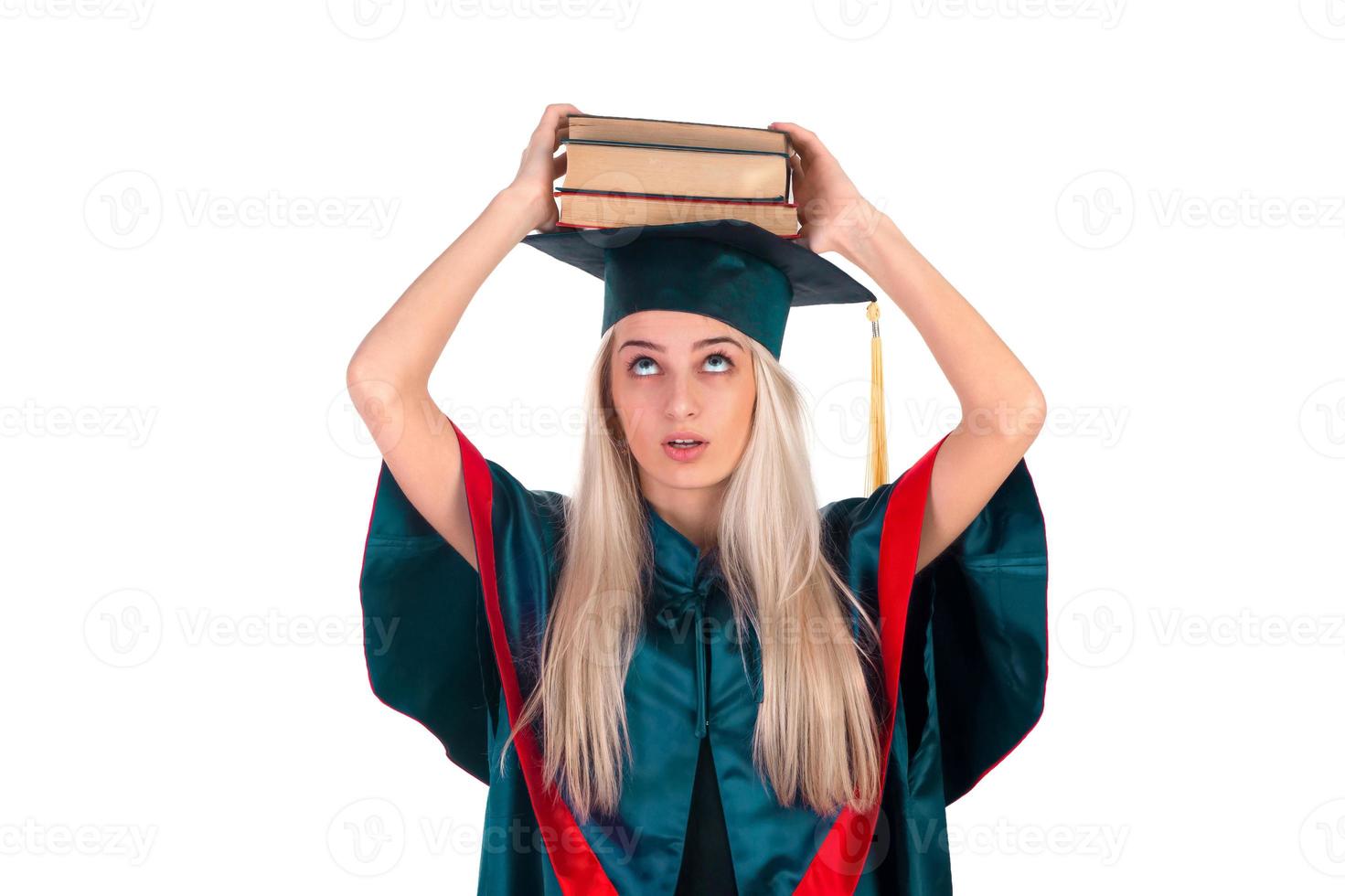 University student in the mantle photo