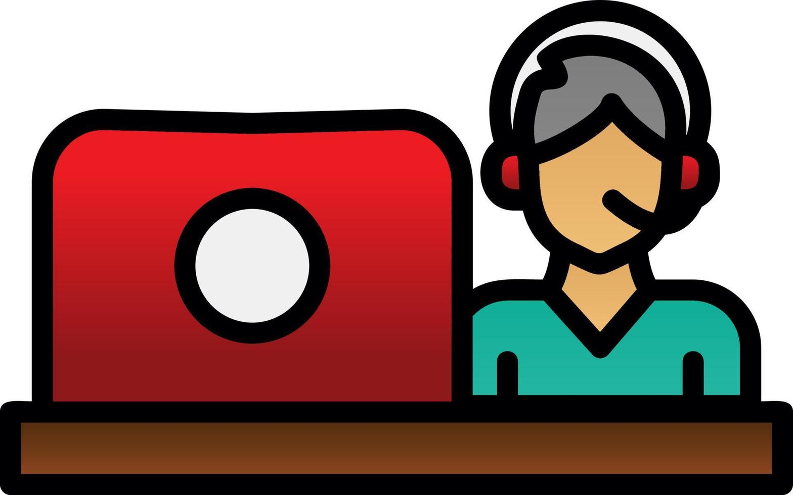 Online Service Vector Icon Design
