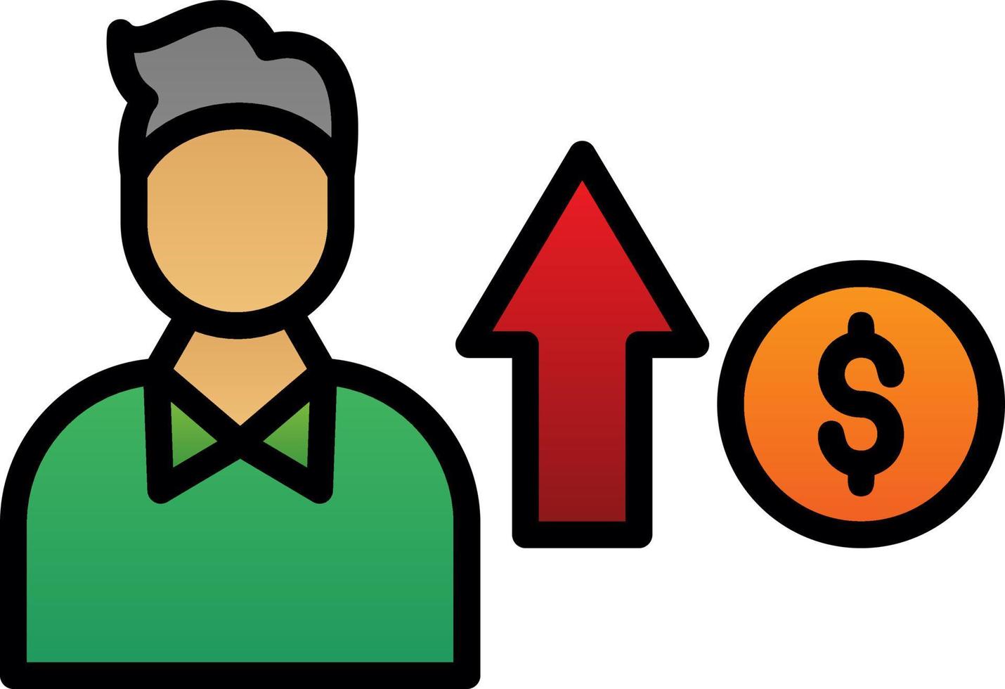 Money Benefit Vector Icon Design