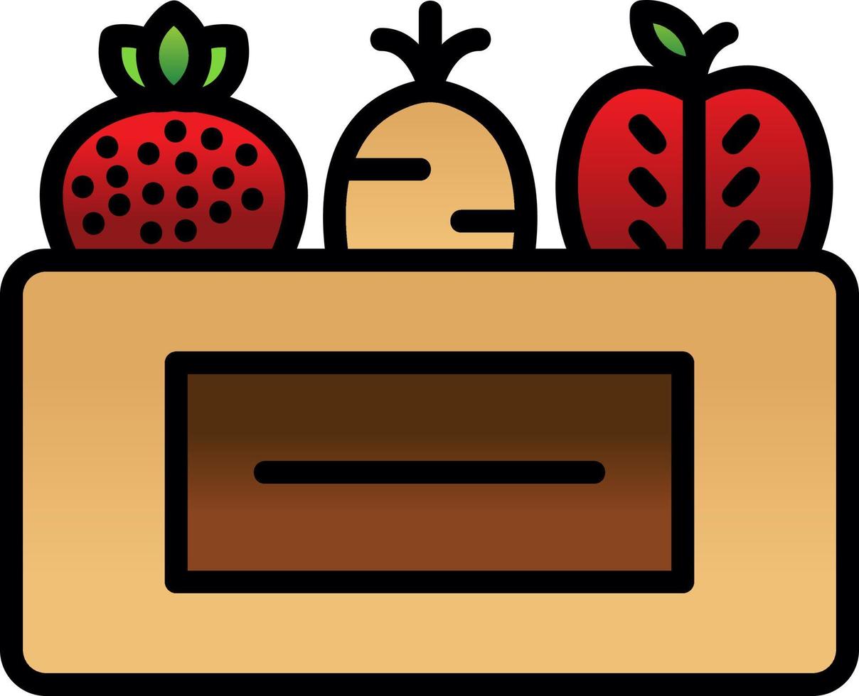 Healthy Food Vector Icon Design