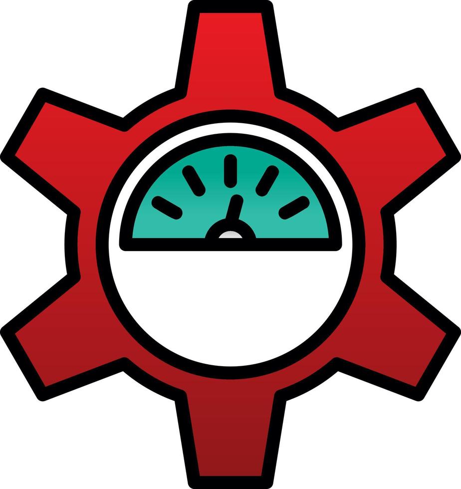 Efficiency Vector Icon Design