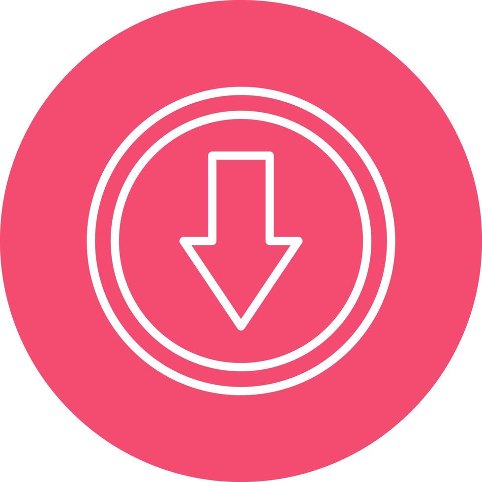 Low Priority Vector Icon Design