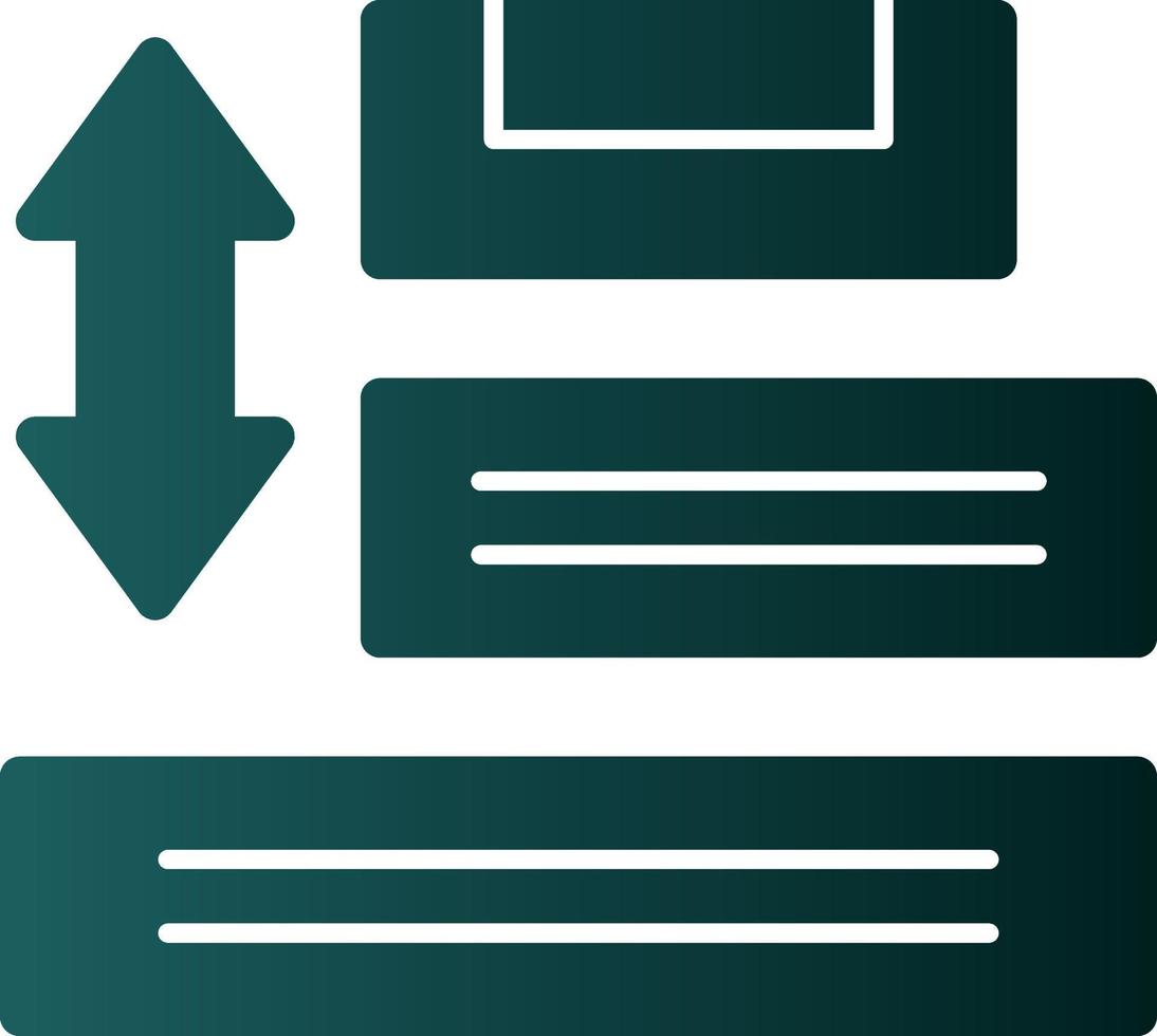 Agile Prioritize Vector Icon Design