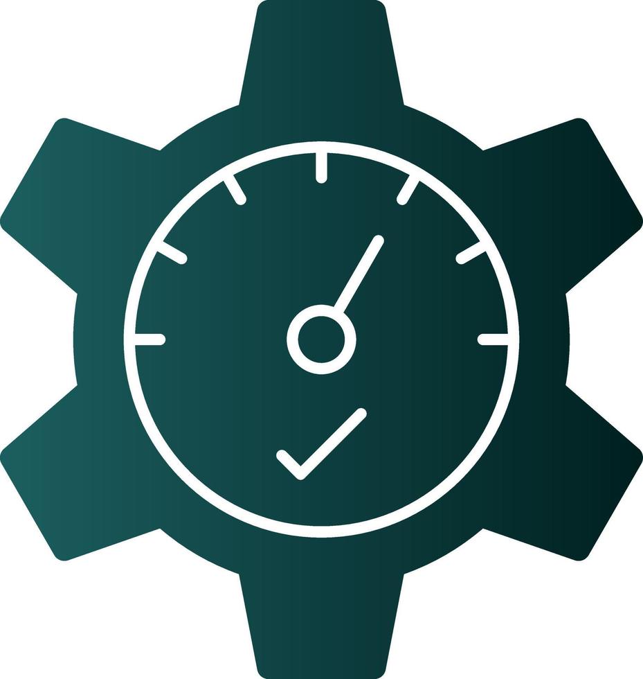 Constant Development Pace Vector Icon Design