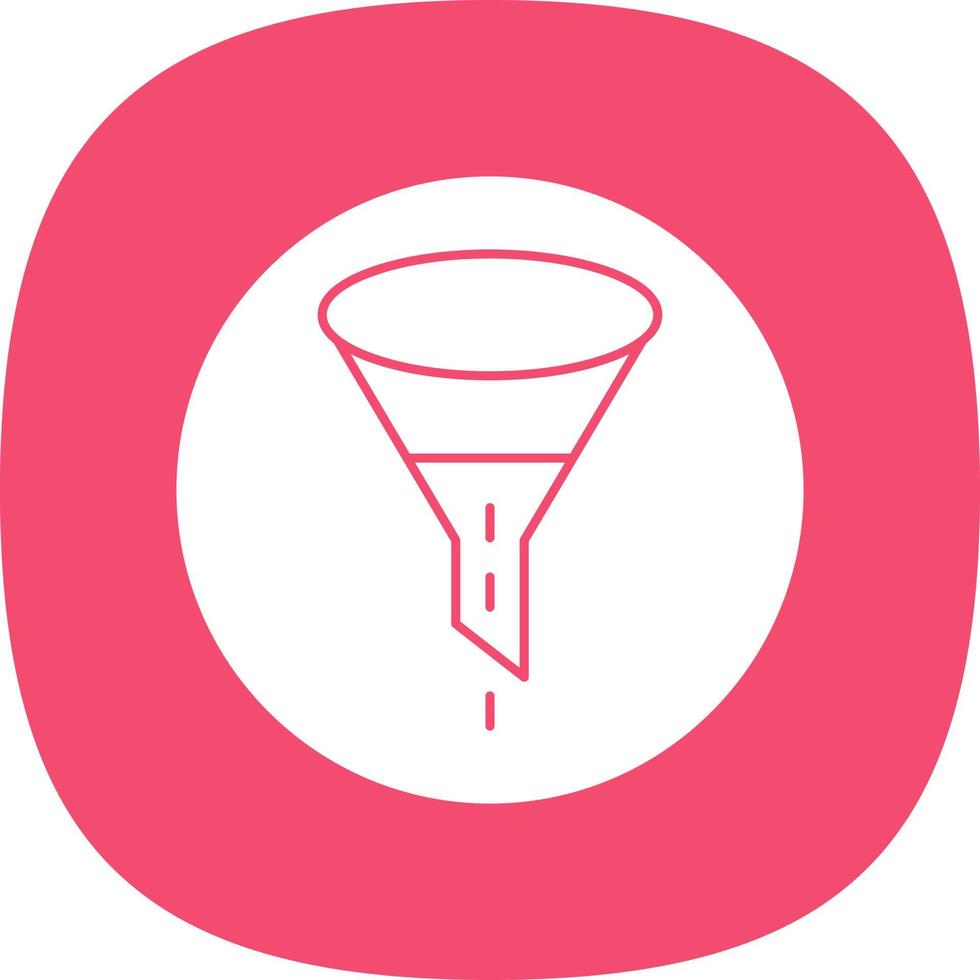 Funnel Vector Icon Design