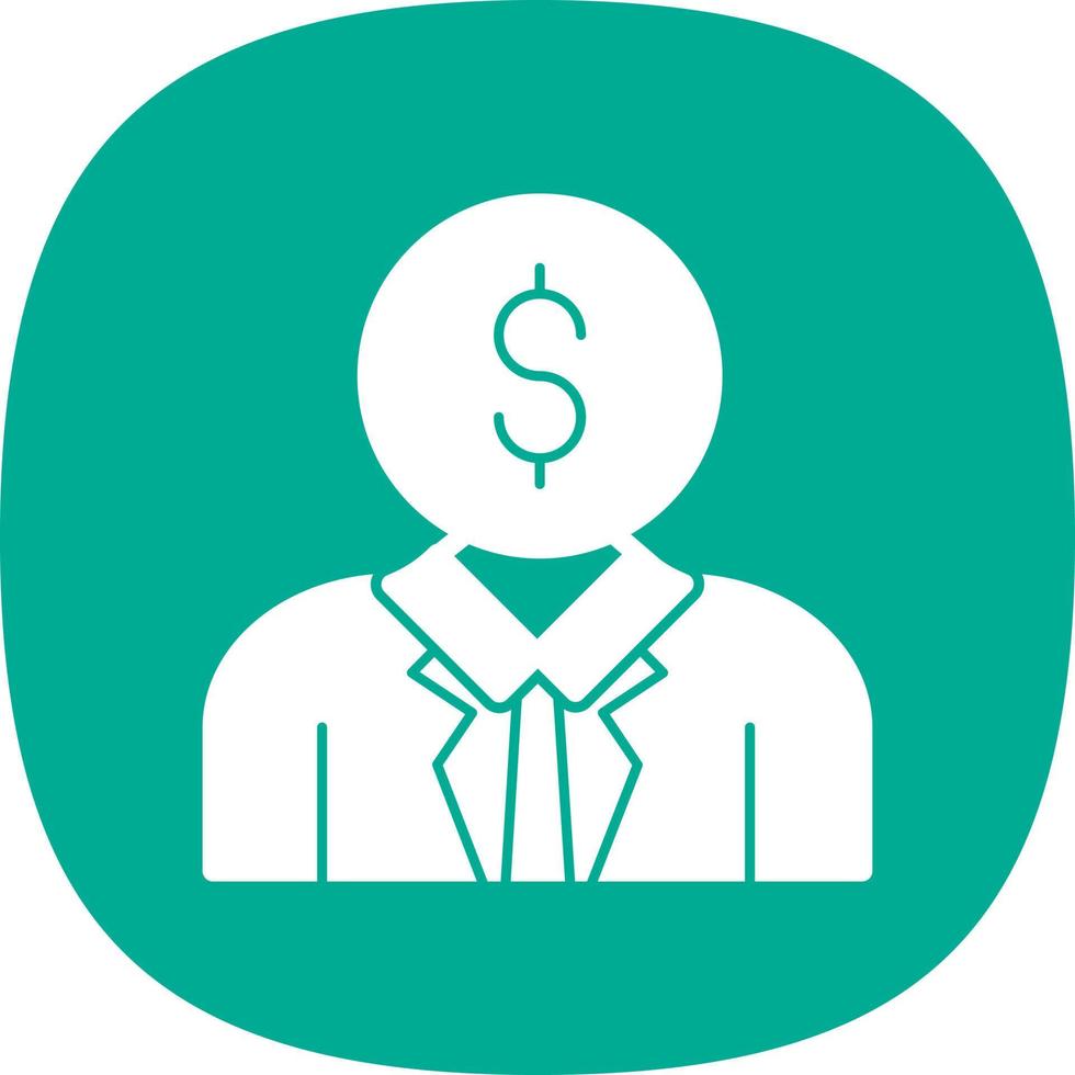 Junior Sales Rep Vector Icon Design