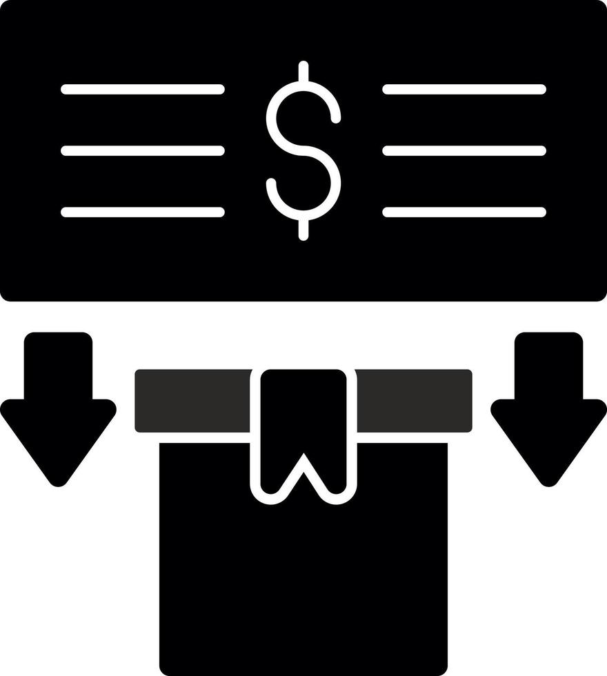 Pay Upon Delivery Vector Icon Design
