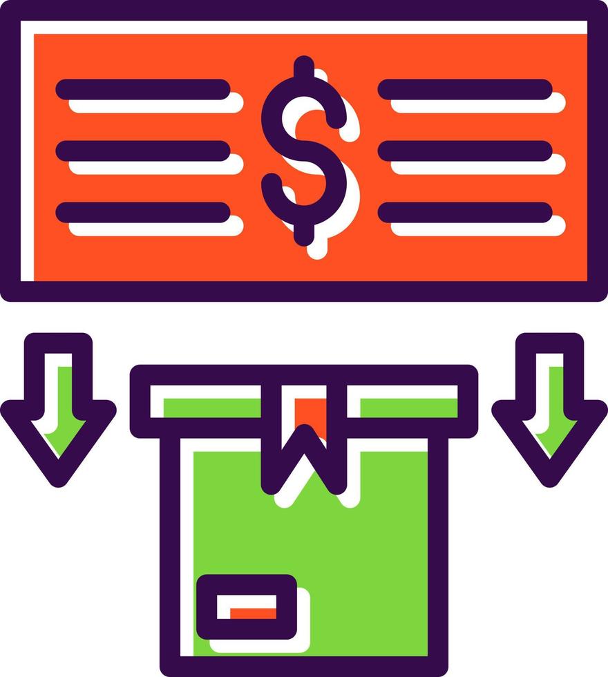 Pay Upon Delivery Vector Icon Design