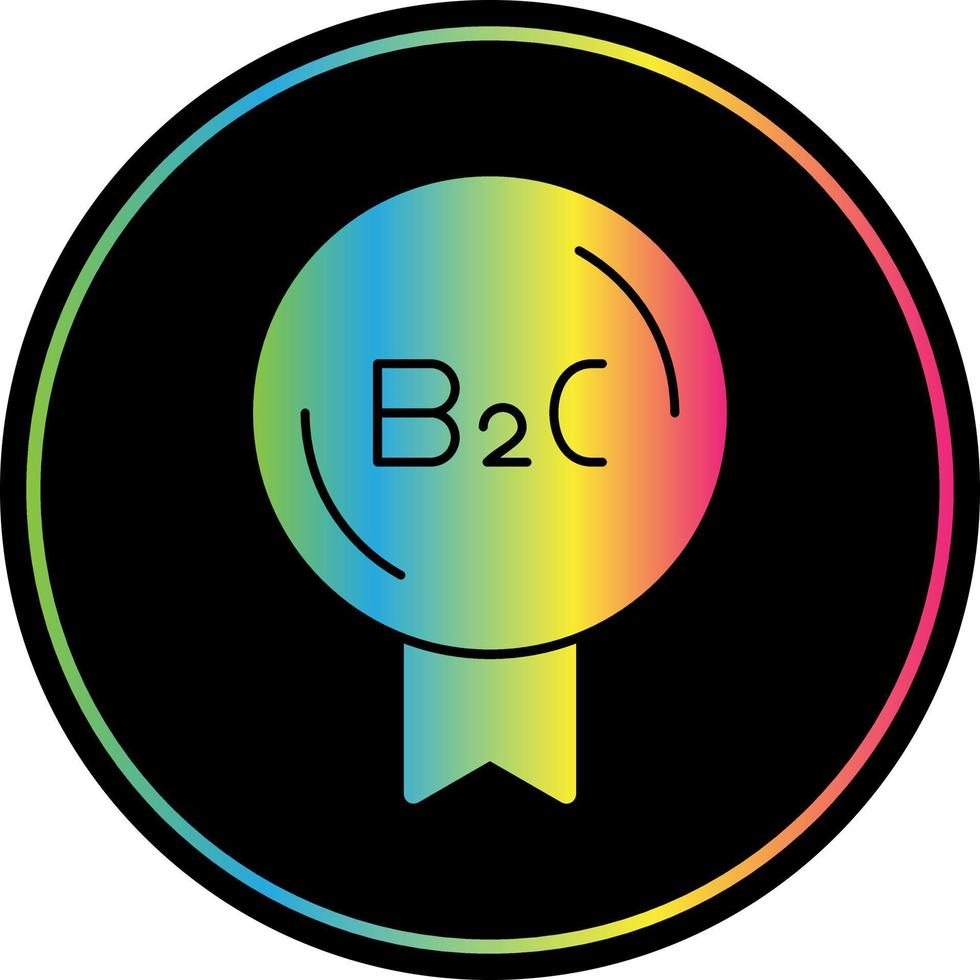 B2C Vector Icon Design