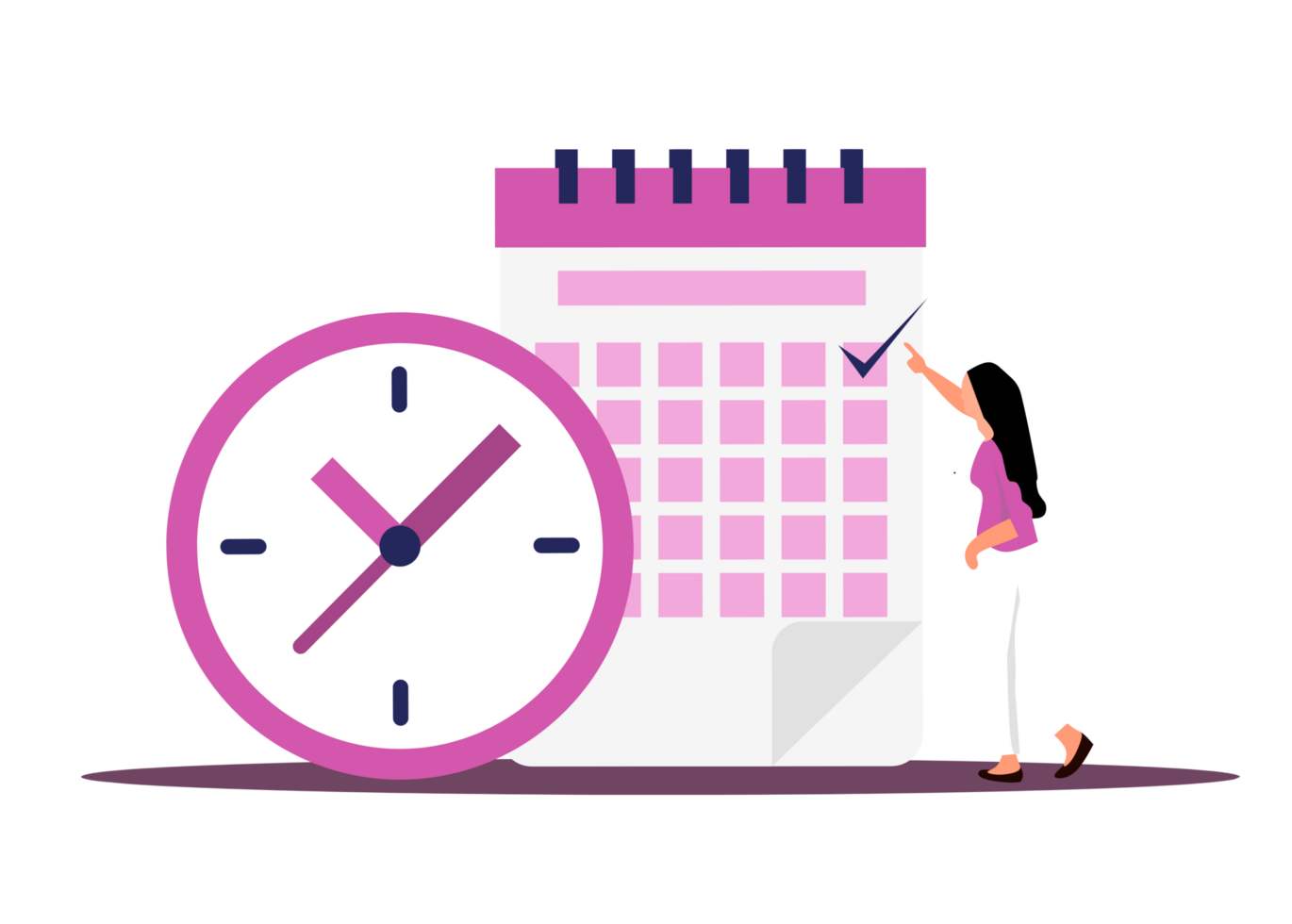 Calendar and Time management png