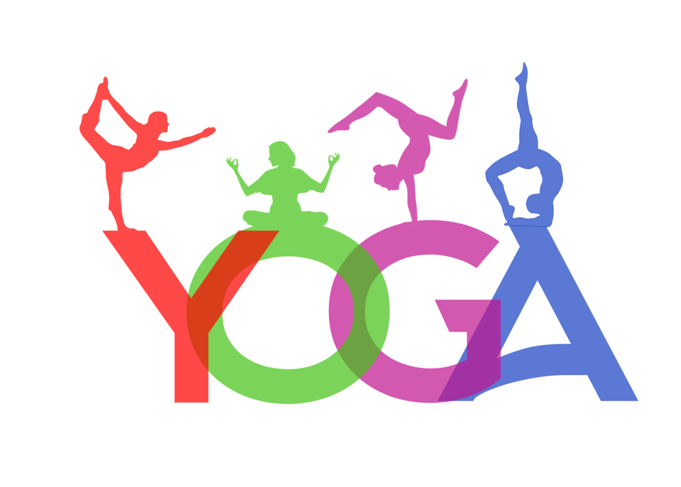 Yoga and meditation Logo png