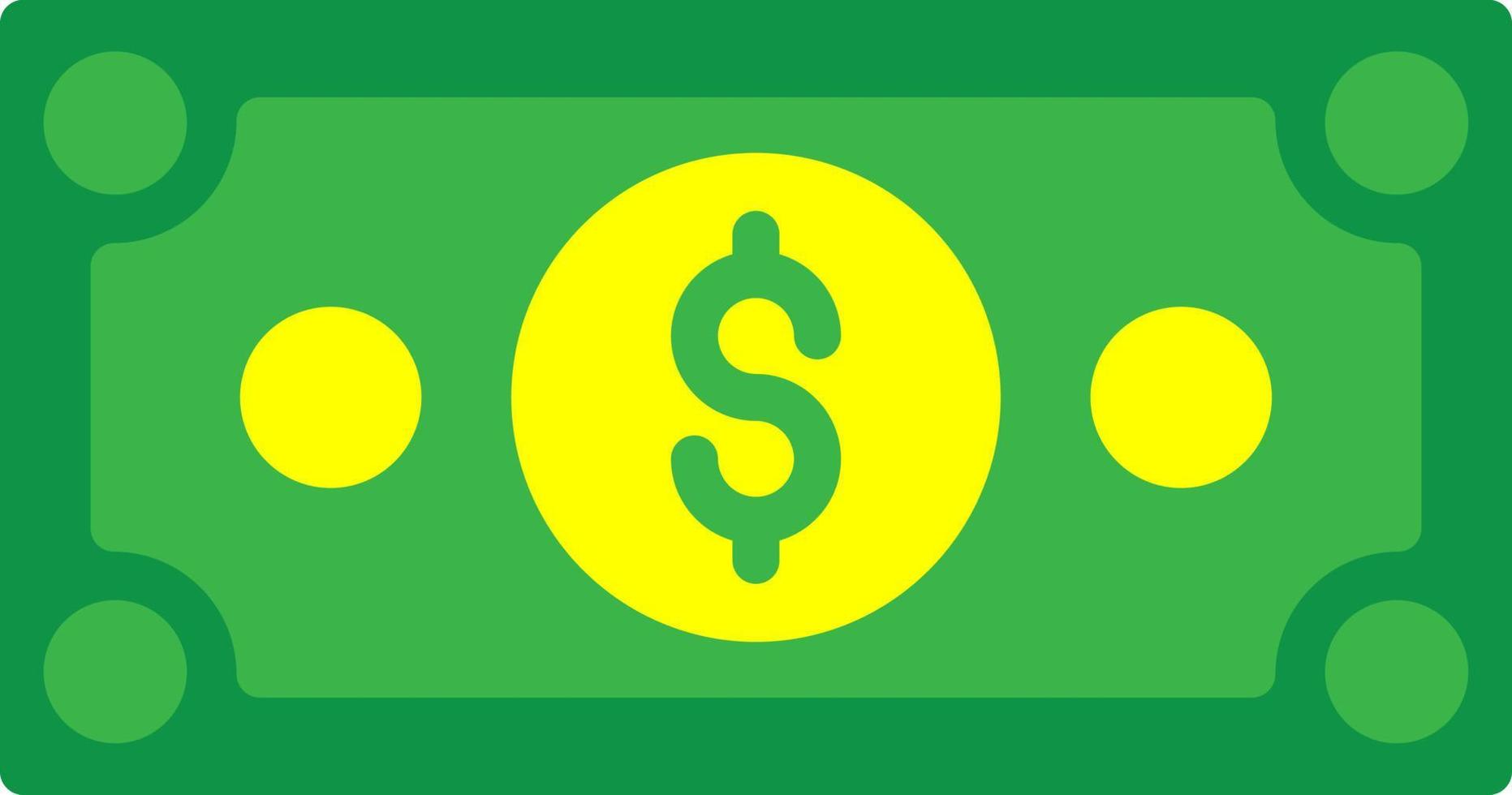 diseño de icono de vector de dinero