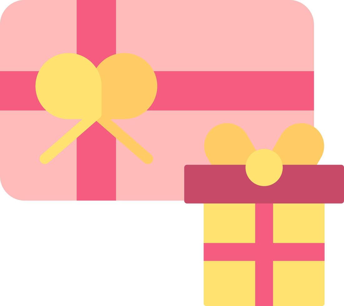 diseño de icono de vector de tarjeta de regalo