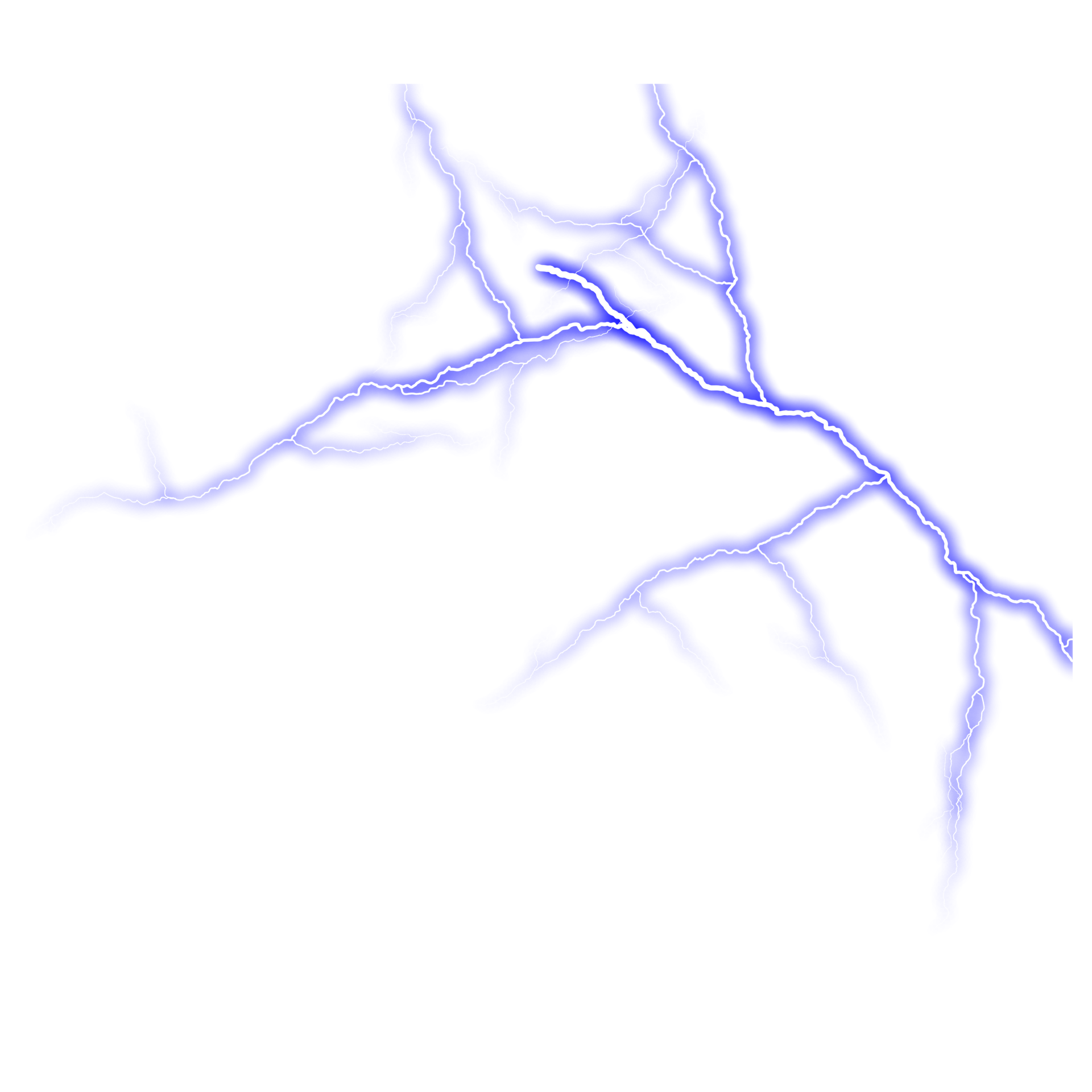 Element Blue Lightning flash Thunderbolt isolated PNG 16390750 PNG