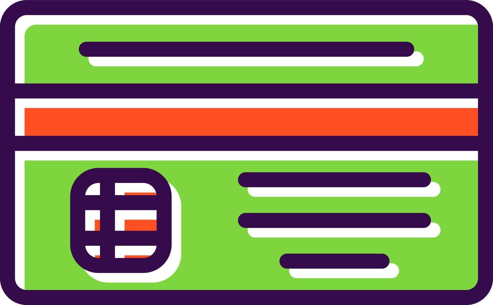 Credit Card Vector Icon Design