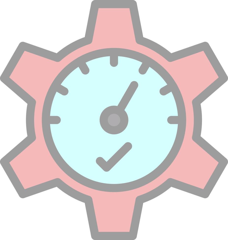 Constant Development Pace Vector Icon Design