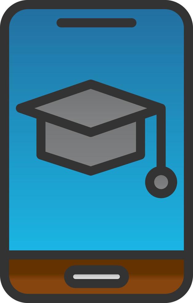 Online Courses Vector Icon Design