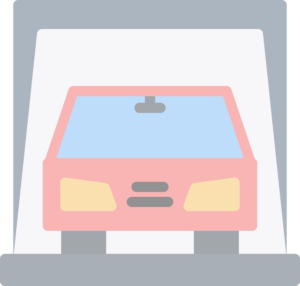 Car Display Vector Icon Design