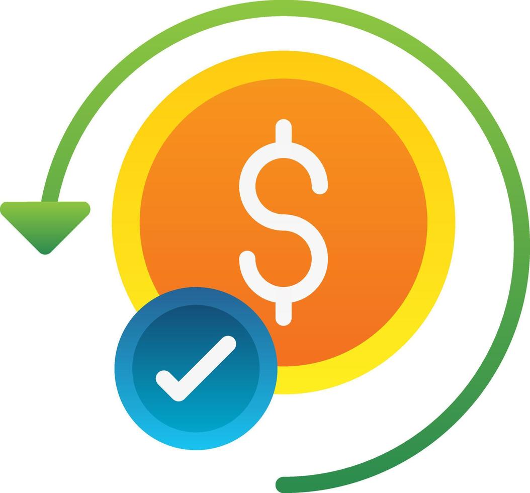 Cashback Guarantee Vector Icon Design