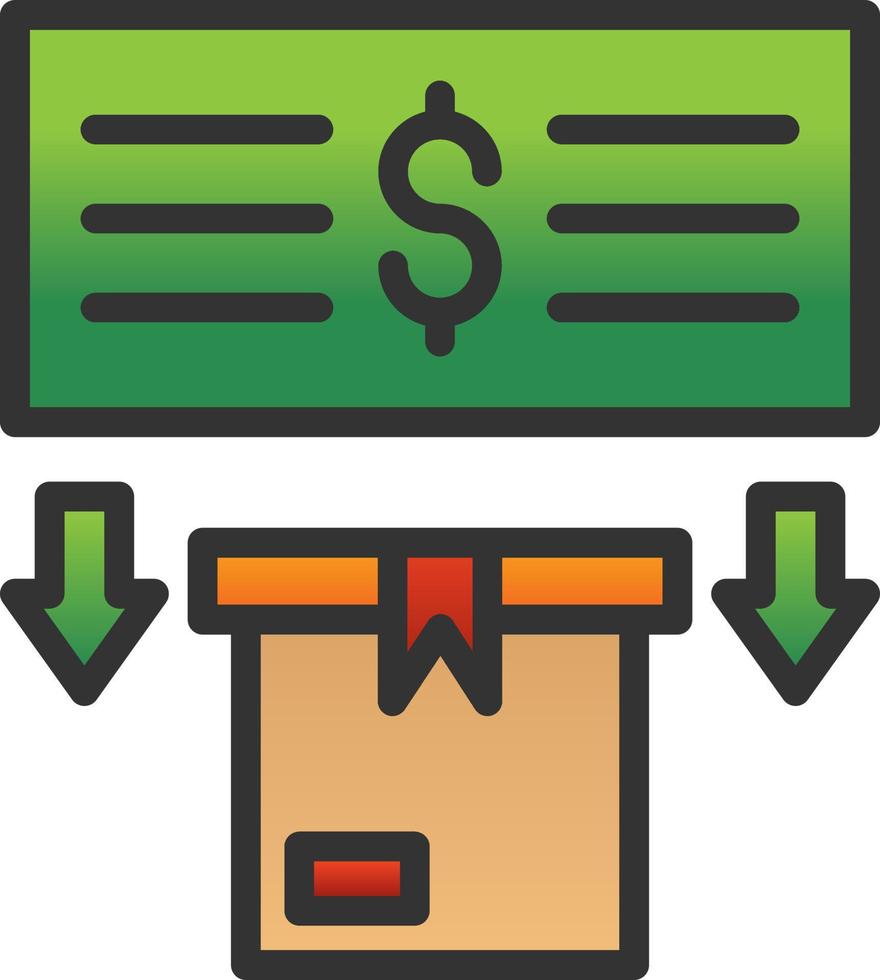 Pay Upon Delivery Vector Icon Design