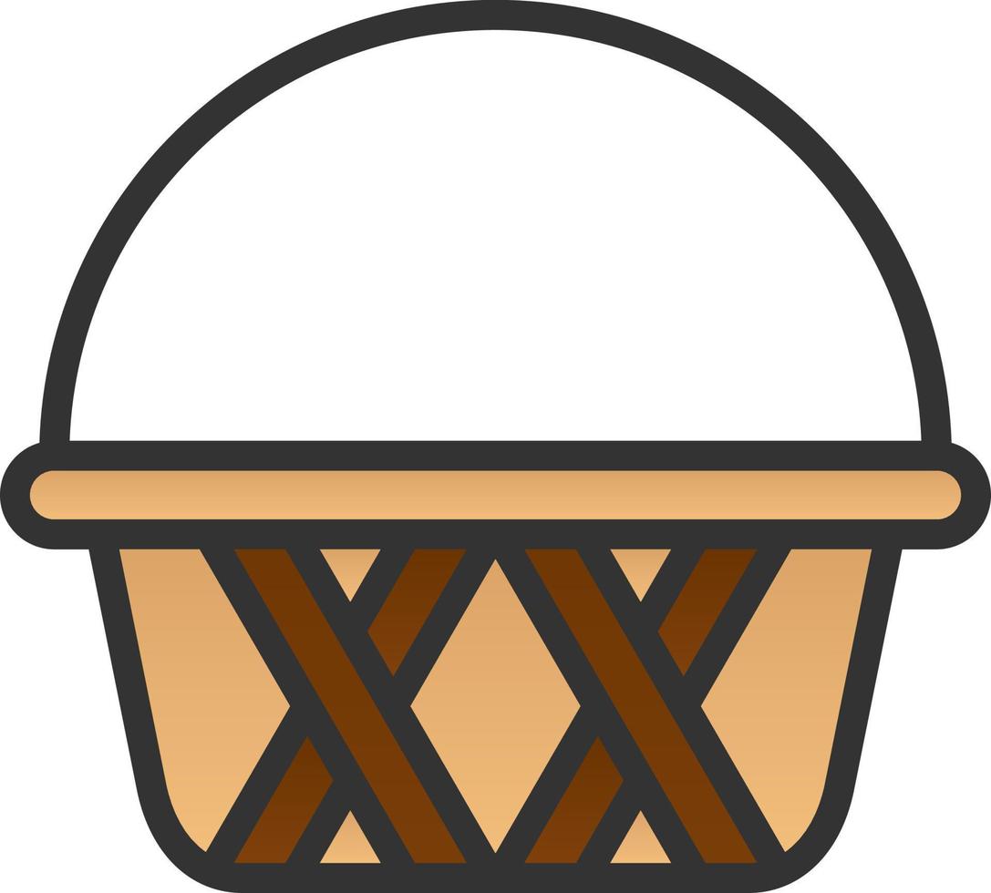 Basket Vector Icon Design