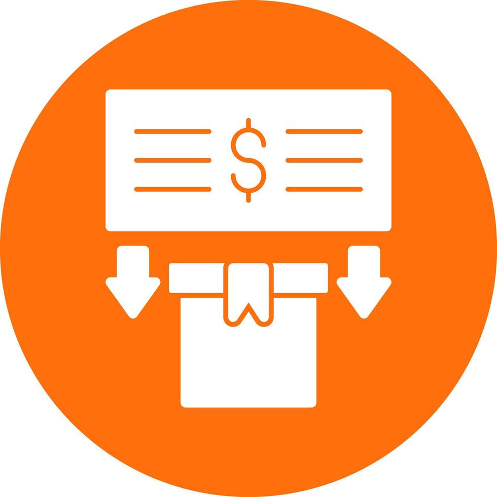 Pay Upon Delivery Vector Icon Design