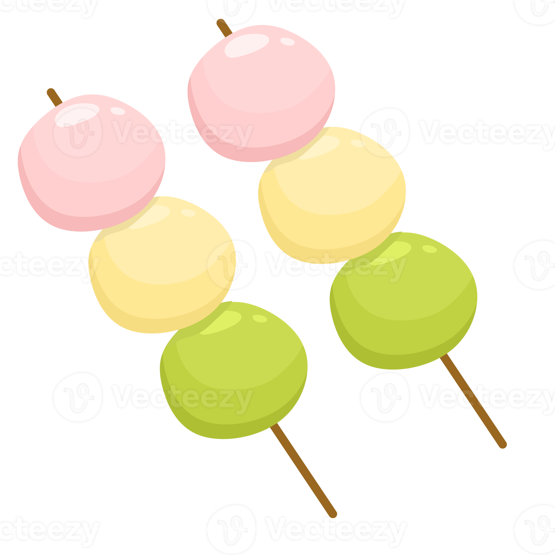 Dango dessert is Japanese traditional food Rice flour 16391462 PNG