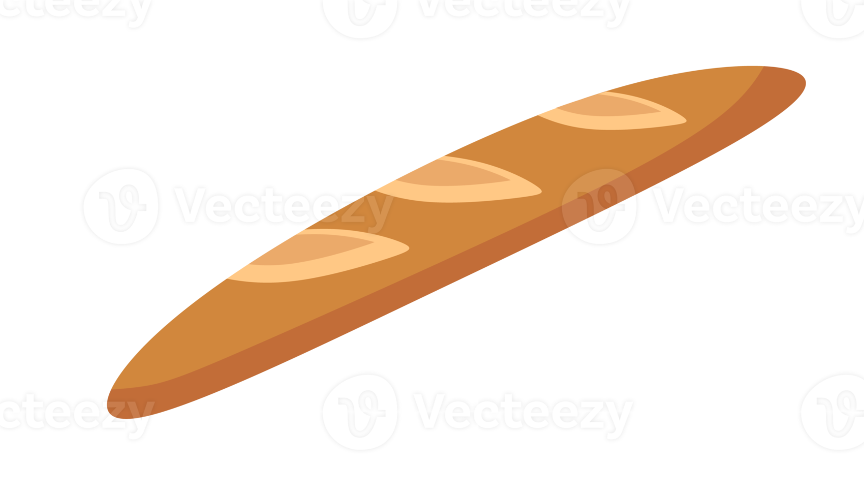 pain traditionnel baguette pour votre petit déjeuner png