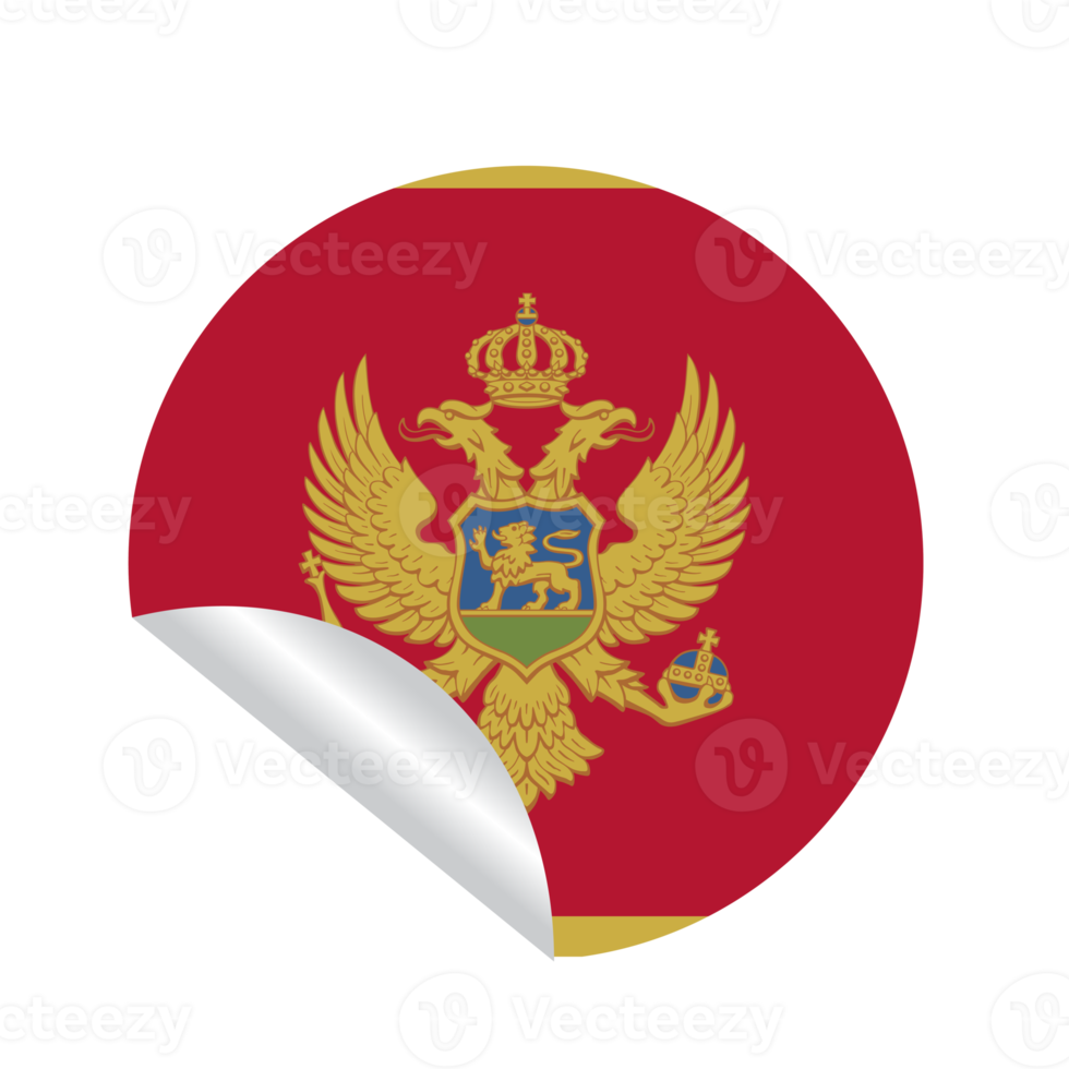 Montenegro vlag land png