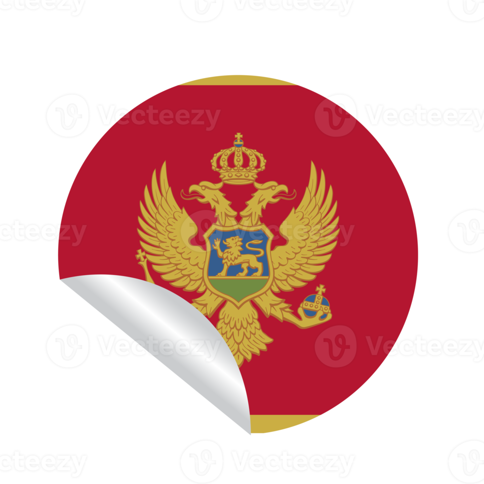 Montenegro flag country png
