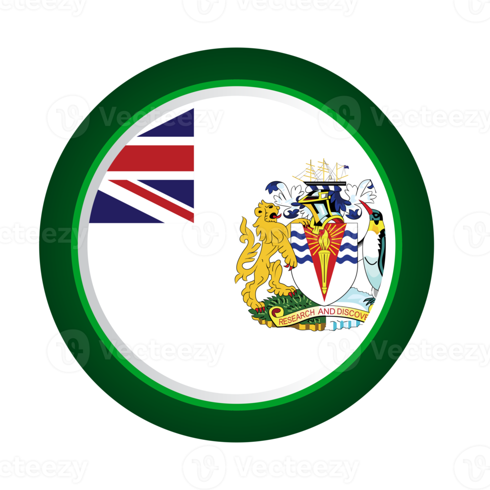 brittiskt antarktisk territorium flagga Land png
