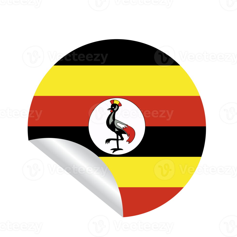 Uganda bandiera nazione png