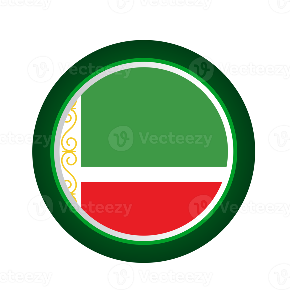 Flaggenland der Tschetschenischen Republik png