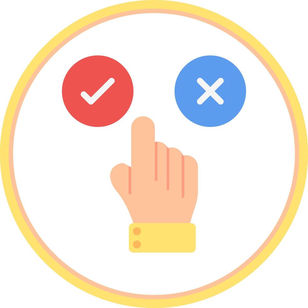 Customer Satisfaction Vector Icon Design